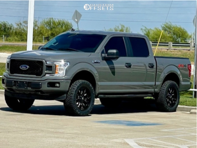 2020 Ford F-150 - 20x9 1mm - Fuel Sledge - Leveling Kit - 33" x 11.5"