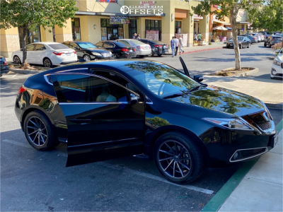 2011 Acura ZDX with 20x10.5 42 Vossen Cvt and 295/40R20 Toyo
