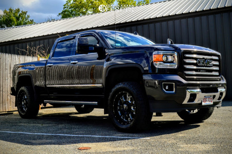 2015 GMC Sierra 2500 HD - 20x9 0mm - Sota Brawl - Leveling Kit - 295/60R20