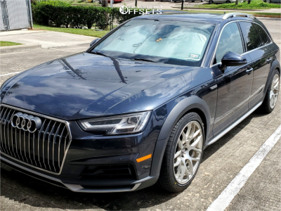 2017 Audi A4 allroad - 19x9.5 45mm - VMR V710 - Lowering Springs - 255/40R19