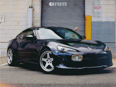 2017 Toyota 86 with 18x9 35 Kansei Knp and 245/40R18 Ohtsu At4000