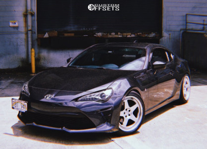 2017 Toyota 86 with 18x9 35 Kansei Knp and 245/40R18 Ohtsu At4000