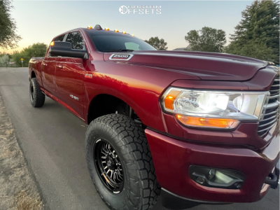 2021 Ram 2500 with 18x9 12 Vision Armor and 37/12.5R18 Vizzoni Mudz M/t ...