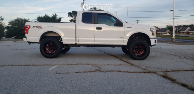 2017 Ford F-150 with 20x10 -25 Vision Razor and 35/12.5R20 Radar ...