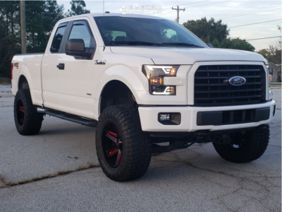 2017 Ford F-150 with 20x10 -25 Vision Razor and 35/12.5R20 Radar ...