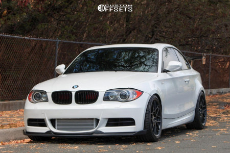 2011 BMW 135i with 18x8.5 45 Apex Arc-8 and 225/40R18 Michelin Pilot