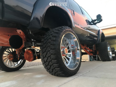 2002 Ford Excursion with 26x14 -81 ARKON OFF-ROAD Caesar and 38/15.5R26 ...