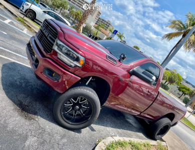 2021 Ram 2500 with 22x12 -44 Fuel Hammer and 325/50R22