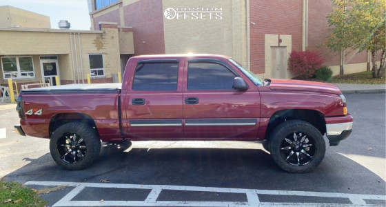 2006 Chevrolet Silverado 1500 - 20x10 -25mm - Vision Manic - Leveling Kit - 295/80R20