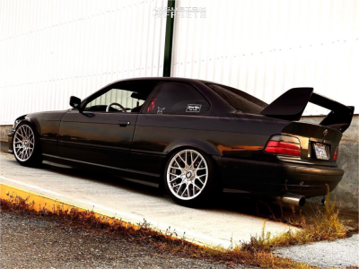 1998 BMW 328is Base - 17x8 30mm - Rotiform Rse - Coilovers - 215/45R17