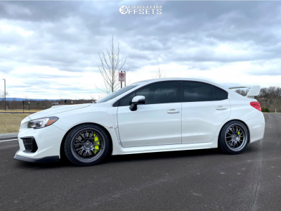 専用 wrx 2021 Subaru WRX STI with 18x9 35 Kansei Corsa and 235/40R18 Falken