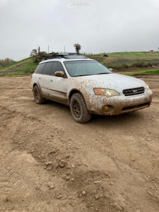 2006 Subaru Outback with 15x7 15 RRW RR5-S and 215/75R15 General ...