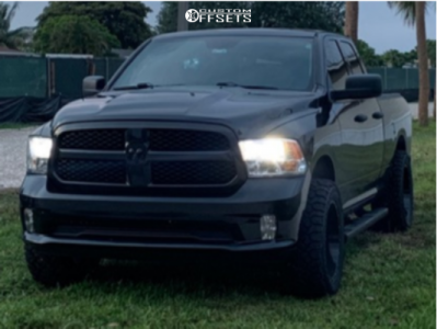 2018 Ram 1500 - 20x10 -25mm - Vision Sliver -  - 33x12.5