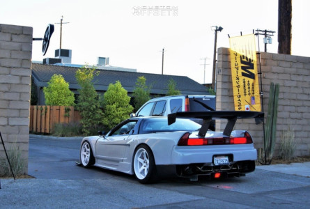 1991 Acura NSX with 18x9.5 29 Advan Gt and 245/35R18 Federal 595 Rs-rr ...