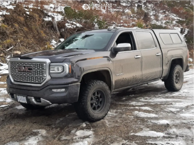 2016 GMC Sierra 1500 - 17x9 -12mm - Method Mr701 - Leveling Kit - 33x12.5