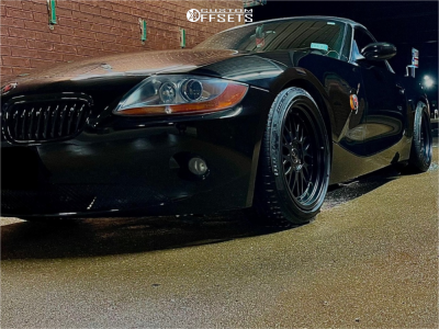2003 BMW Z4 with 18x9 34 JNC Jnc005 and 225/40R18 Vercelli
