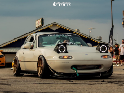 1997 Mazda Miata with 15x8 0 MST Time Attack and 195/45R15 Federal