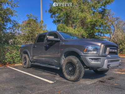 2016 Ram 1500 - 17x9 -12mm - Anthem Off-Road Viper - Leveling Kit - 33x9.5