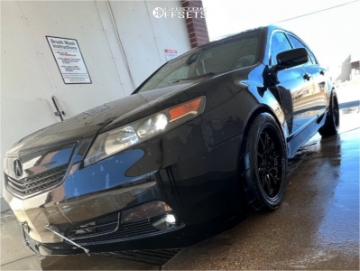 オーラル　スポT L 2013 Acura TL with 18x8.5 35 Aodhan Ds07 and 245/40R18 Toyo