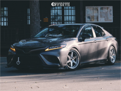 2022 Toyota Camry - 18x8.5 35mm - Vors Tr37 - Lowering Springs - 235/45R18