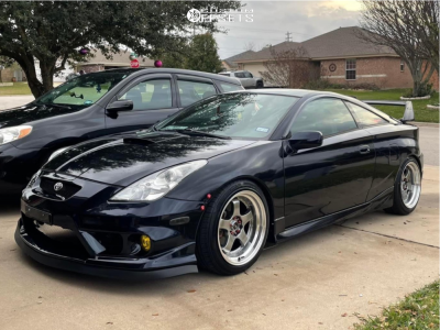 2003 Toyota Celica with 17x9 20 JNC Jnc017 and 225/45R17 Velozza