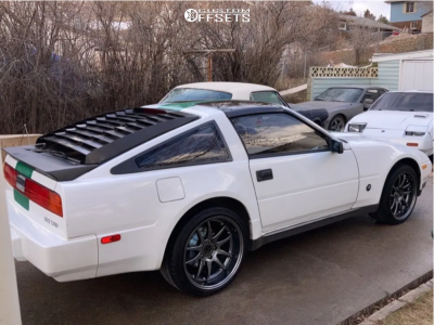 1988 Nissan 300ZX with 18x9.5 30 Aodhan Ds02 and 255/35R18