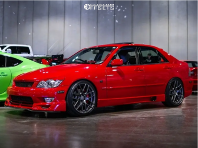 2002 Lexus IS300 Base - 19x8.5 38mm - RTX Envy - Coilovers - 235/35R19