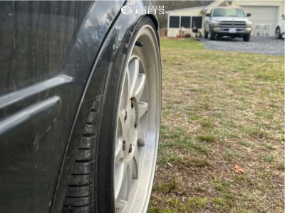 2003 Mazda Protege5 with 17x8 35 AVID1 AV56 and 205/40R17 Hankook