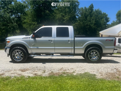 2016 Ford F-250 Super Duty with 22x10 -25 Hostile Rage and 295/55R22 ...