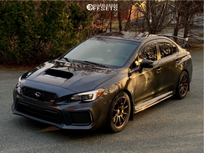 2019 Subaru WRX STI with 18x8.5 35 Superspeed Rf03rr and 245/40R18