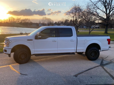 2020 Ford F-150 - 18x9 18mm - Method Grid - Leveling Kit - 275/70R18