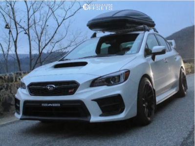 2021 Subaru WRX STI with 18x9.5 35 Anovia Elder and 245/40R18