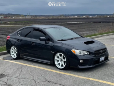 2018 Subaru WRX with 18x9 25 Cosmis Racing Mr7 and 225/40R18