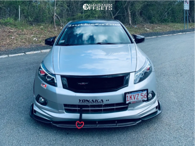 Imda 30 Sun様オーダー 2008 Honda Accord with 18x9.5 30 Aodhan Ds07 and 235/40R18