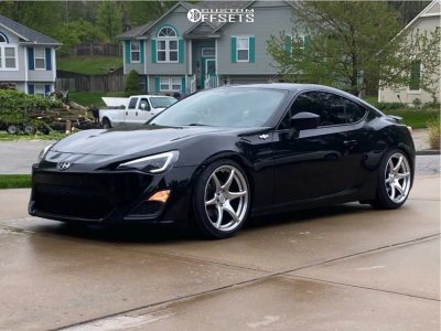 2013 Scion FR-S with 18x9 35 Kansei Tandem and 225/40R18 Michelin