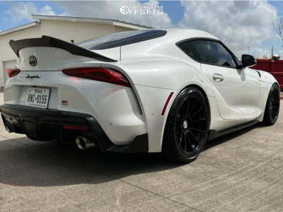 2021 Toyota GR Supra with 19x9.5 20 MRR Gf6 and 265/35R19 Toyo