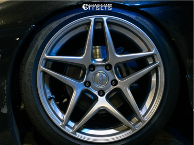 1995 Lexus SC400 with 18x9.5 22 Kansei Astro and 245/40R18 Pirelli ...