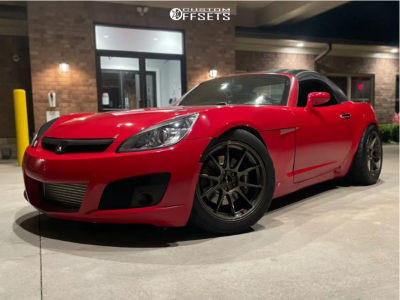 2007 Saturn Sky Base - 18x9.5 36mm - Fast Wheels Fc08 - Coilovers - 275/40R18
