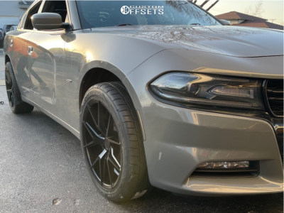 2018 Dodge Charger with 20x9 20 Verde Axis and 255/45R20 Nitto Nt555 G2