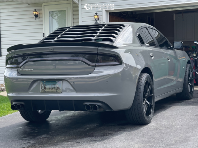 2018 Dodge Charger with 20x9 20 Verde Axis and 255/45R20 Nitto Nt555 G2