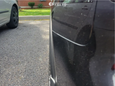 2012 INFINITI EX35 with 19x9.5 35 Aodhan Aff7 and 255/40R19 Continental ...