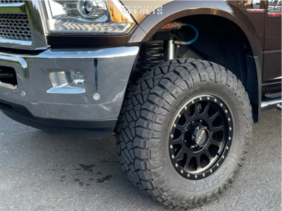 2017 Ram 2500 with 18x9 18 Method 305 and 35/12.5R18 Nitto Ridge ...