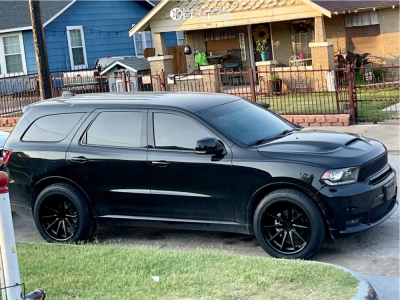2018 Dodge Durango with 22x10.5 28 Ferrada FR4 and 295/30R22 Nitto