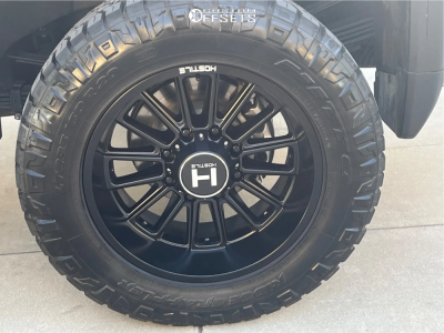 2022 GMC Sierra 3500 HD with 20x10 -19 Hostile Predator and 295/60R20 ...