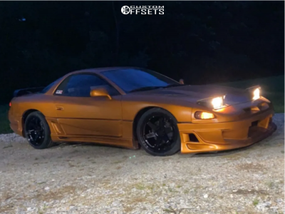 1993 Mitsubishi 3000GT with 18x9.5 38 AVID1 Av6 and 245/35R18