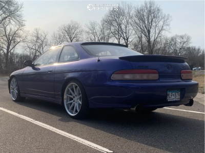 1992 Lexus SC300 with 19x8.5 37 Work Gnosis Cv201 and 235/35R19 Haida ...