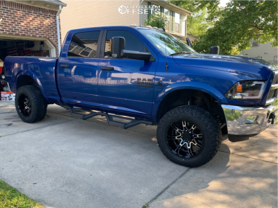 2015 Ram 2500 - 20x11.5 -44mm - Level 8 Slingshot - Suspension Lift 2.5" - 35" x 12.5"
