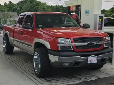 2005 Chevrolet Silverado 1500 Base - 22x12 -57mm - Vision Spyder - Leveling Kit - 305/45R22