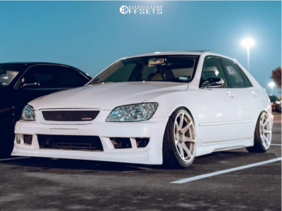 2001 Lexus IS300 Base - 18x9.5 15mm - MB Wheels Battles - Coilovers - 225/40R18