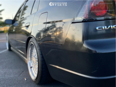 2002 Honda Civic with 16x8 20 XXR 536 and 205/40R16 Nitto Neo Gen and ...